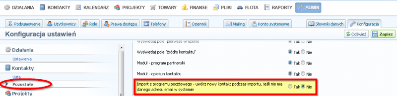 Plik:Import z programu pocztowego - uwórz nowy kontakt podczas importu, jeśli nie ma danego adresu email w systemie.png